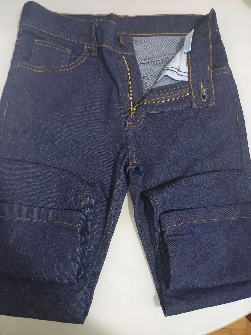 CALÇA JEANS INFANTIL "M" - Foto 3