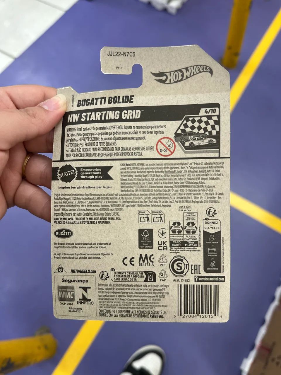 Hot Wheels Bugatti Bolide 2026 50/250 Original Lacrado - Foto 2