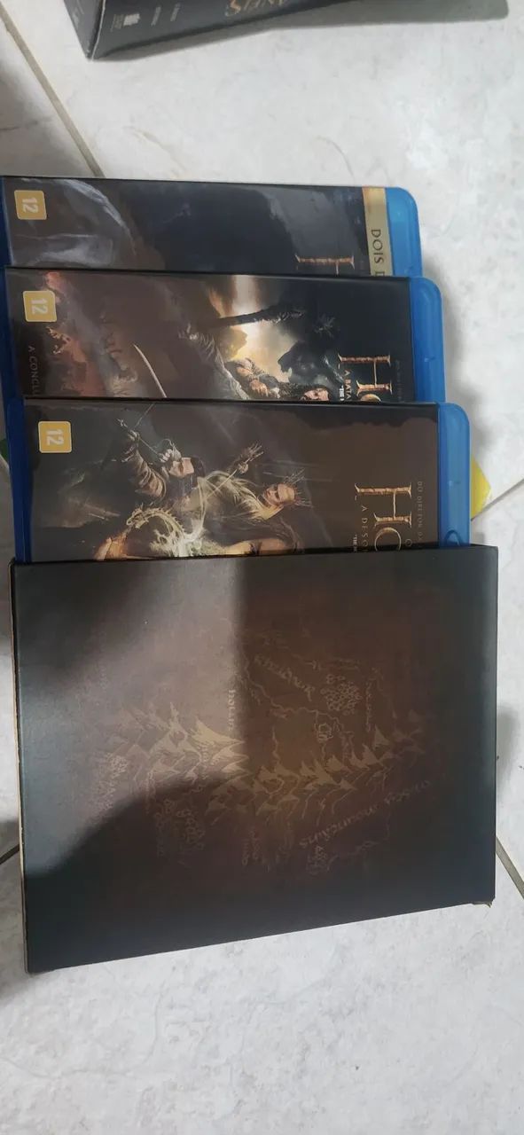Trilogia o Hobbit em blu-ray  - Foto 3