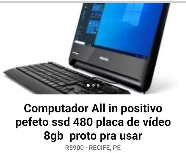 All in pc positivo  ssd pefeito 