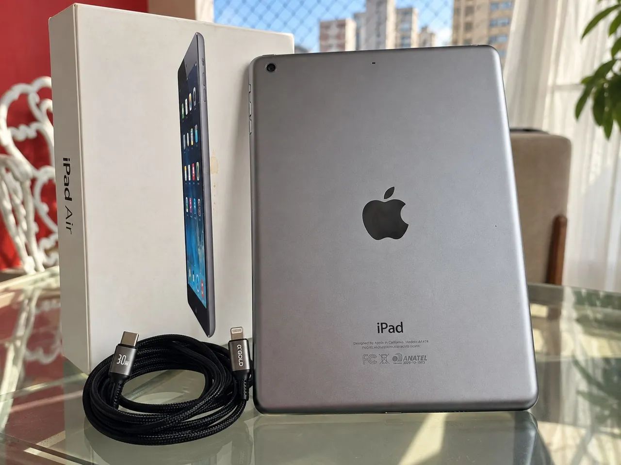 iPad Air 32GB Wi-Fi A1474 + Caixa | Funcionando | 2ª Tela