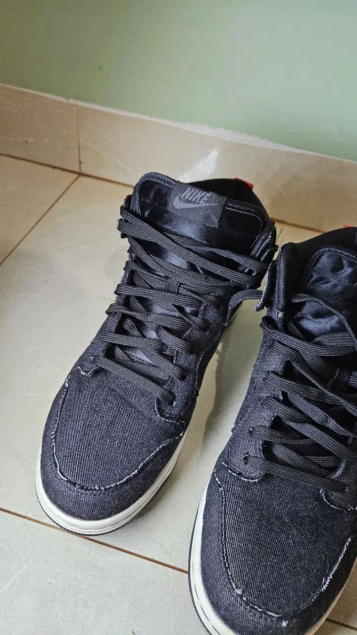 Tenis nike Dunk High Jeans 41 - Foto 3