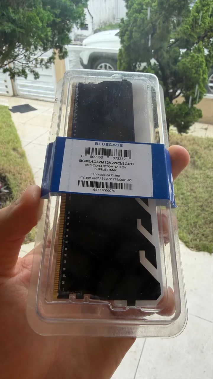 Memória RAM 8GB DDR4 32000MHZ Bluecase  - Foto 3