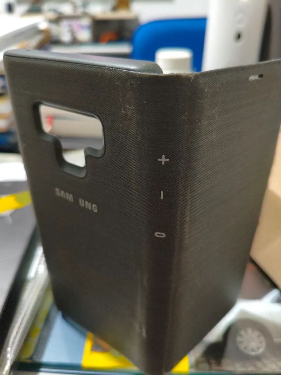 CAPA DE CELULAR "COM LED" SAMSUNG NOTE 9/PROTEÇÃO/INFORMAÇÕES TOTALMENTE EM LED/R$ 155,00 - Foto 3