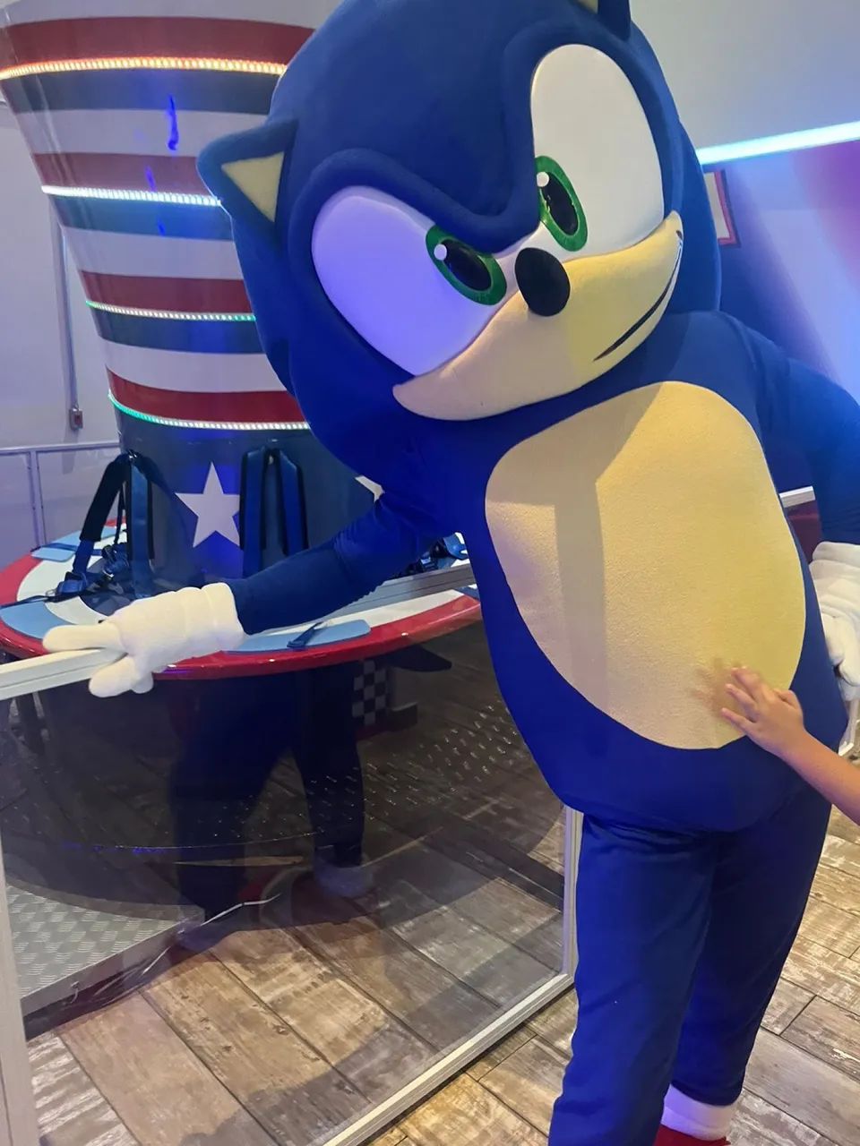 Mascote Cabeção Sonic  - Foto 3
