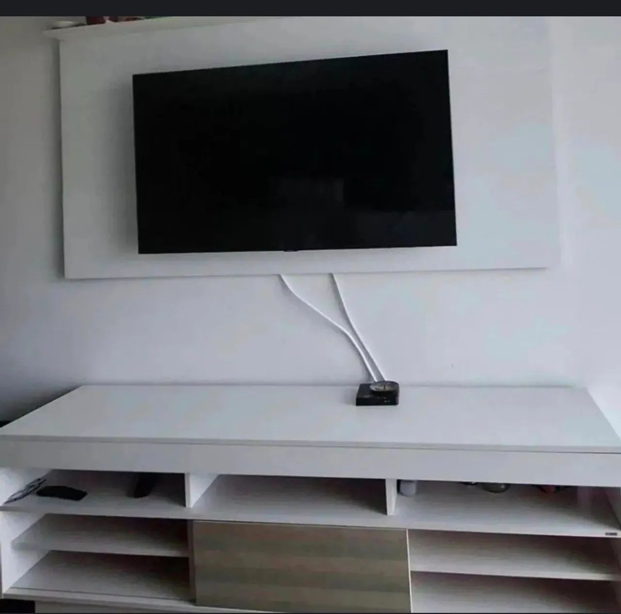 Rack com painel