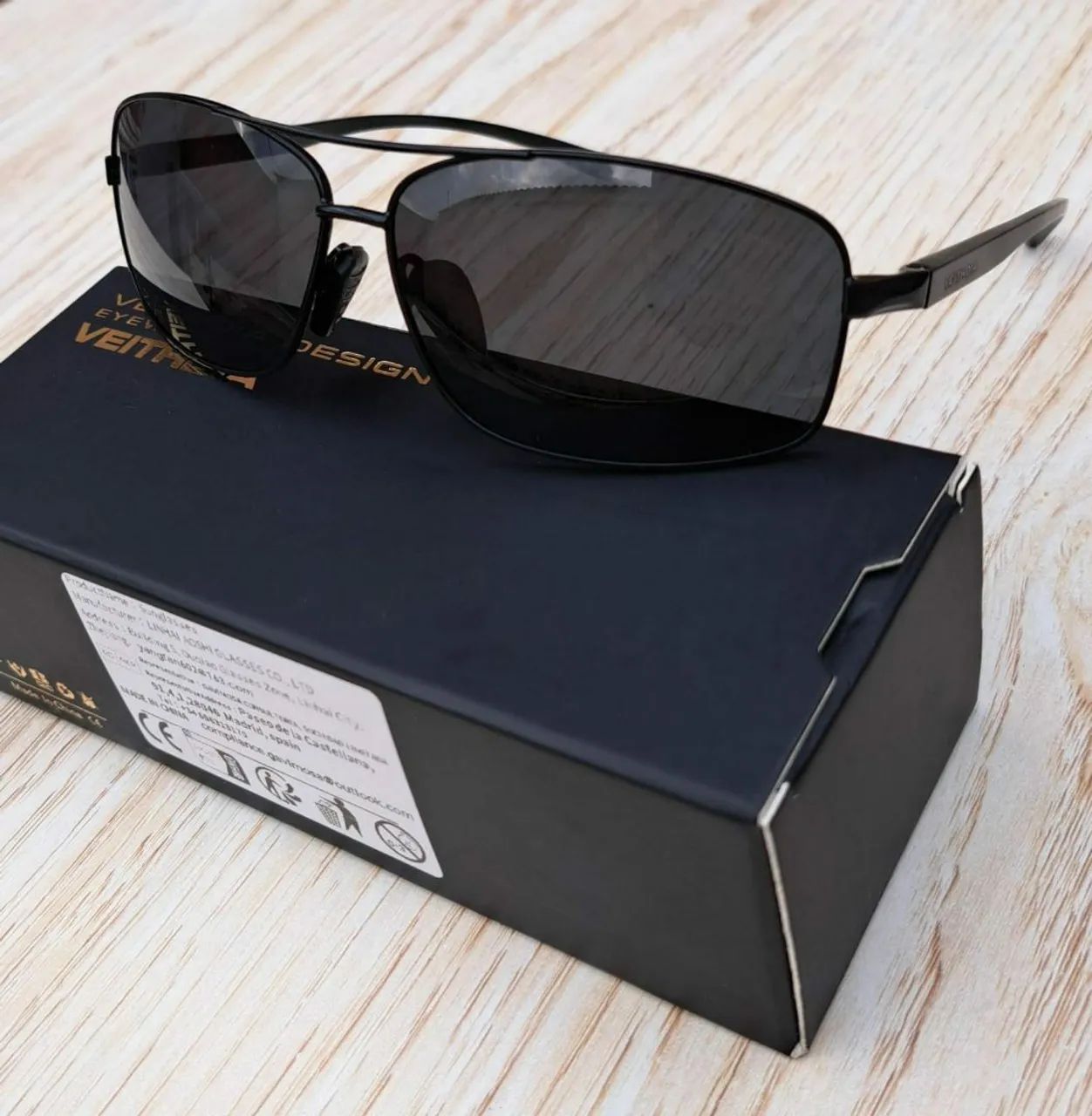 Óculos De Sol Originais Lentes Polarizadas UV400 - Entrega Grátis  - Foto 4