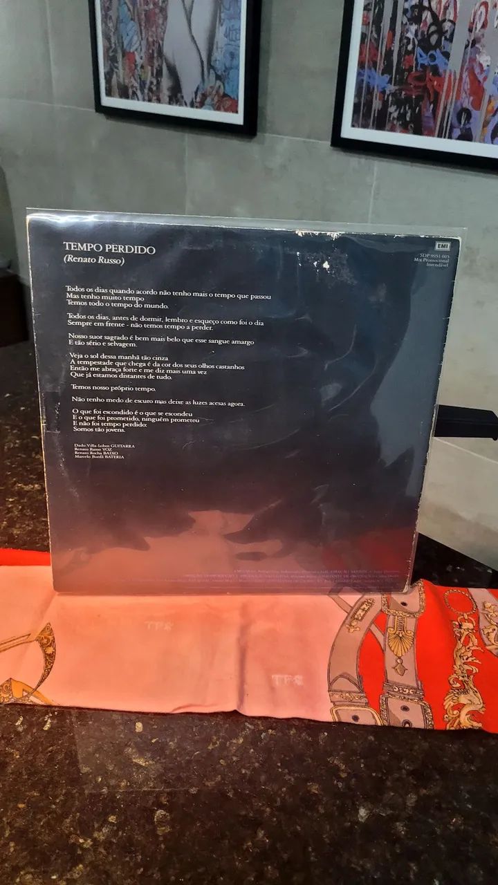 Vinil Legião Urbana  - Tempo Perdido  - Foto 2