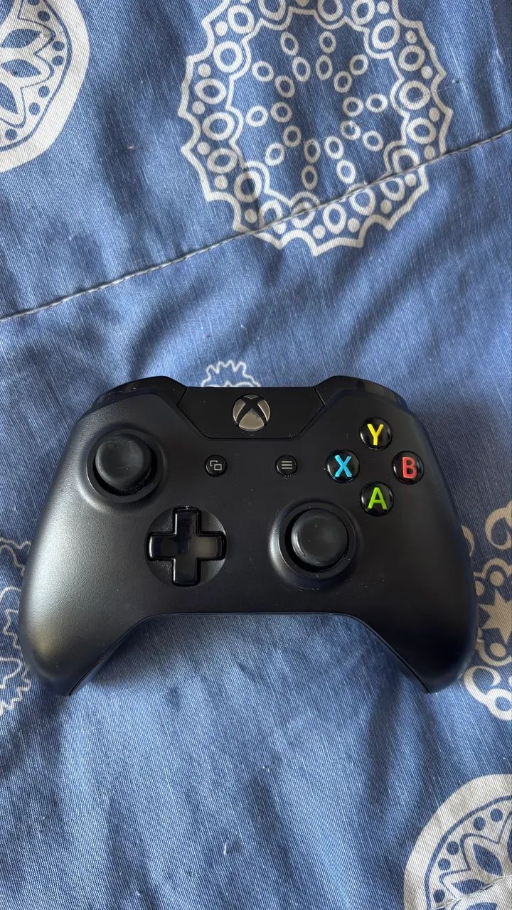 Controle Xbox one preto original 