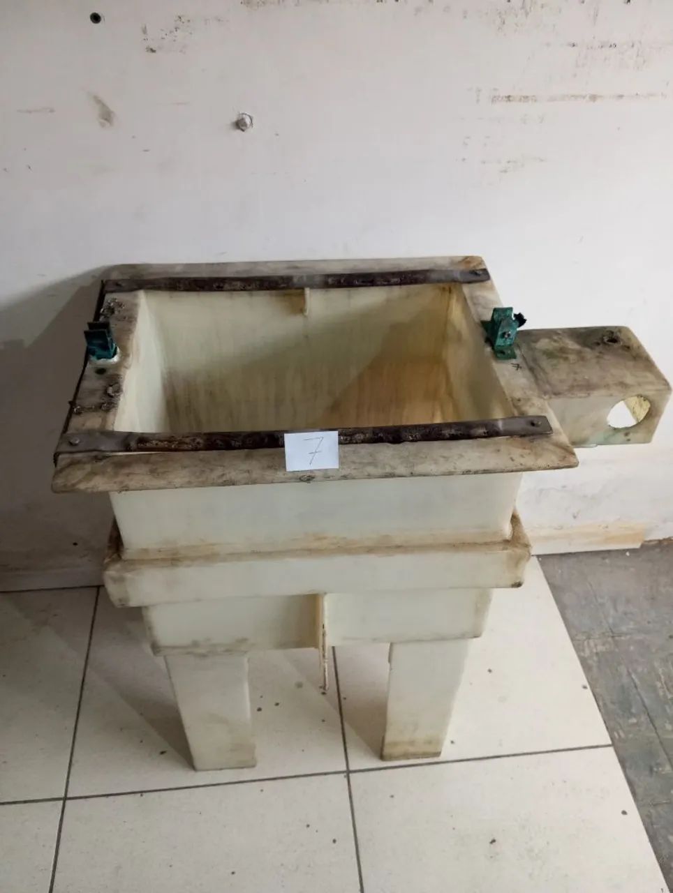 Tanque para galvânica 