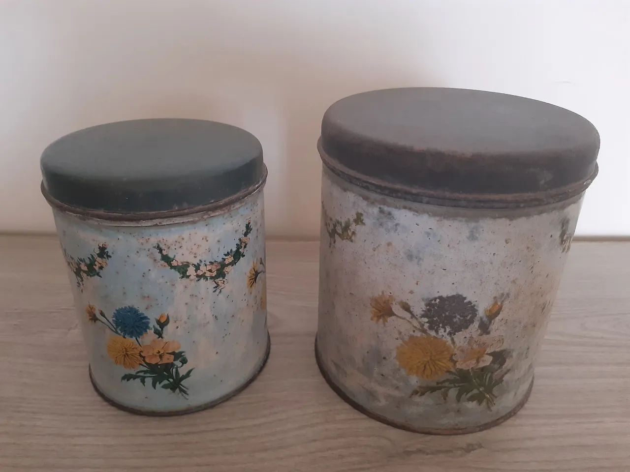 Latas Antigas de Mantimento - Foto 3