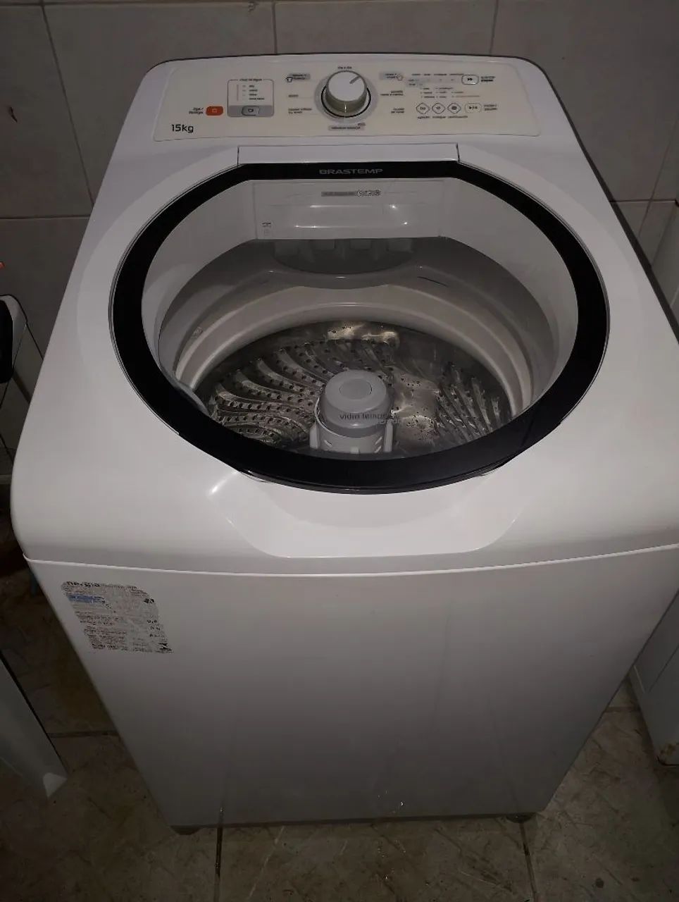 Máquina de lavar Brastemp 15kg cesto em inox toda revisada e higienizada 