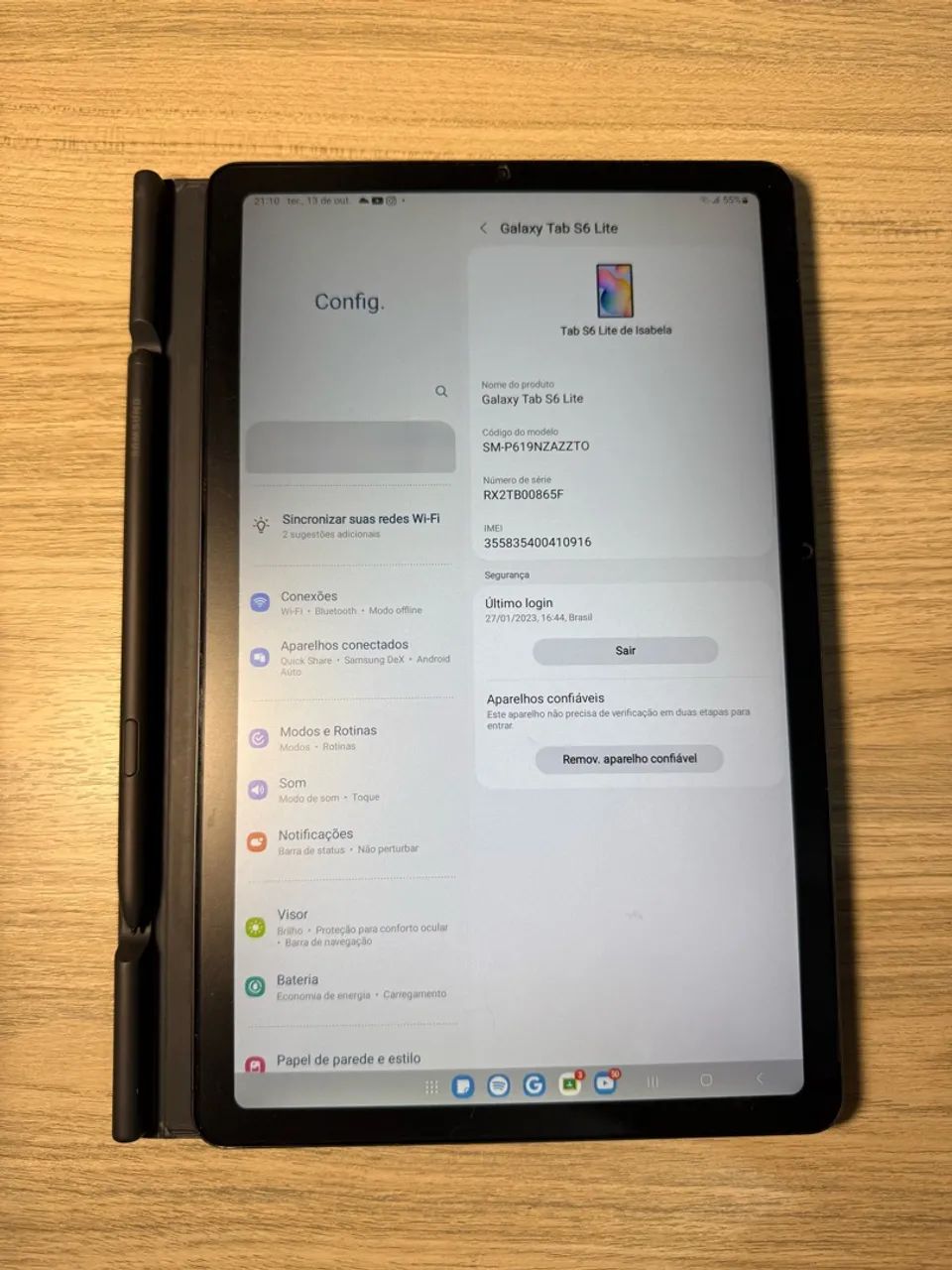 Tablet Samsung S6 Lite - Foto 3