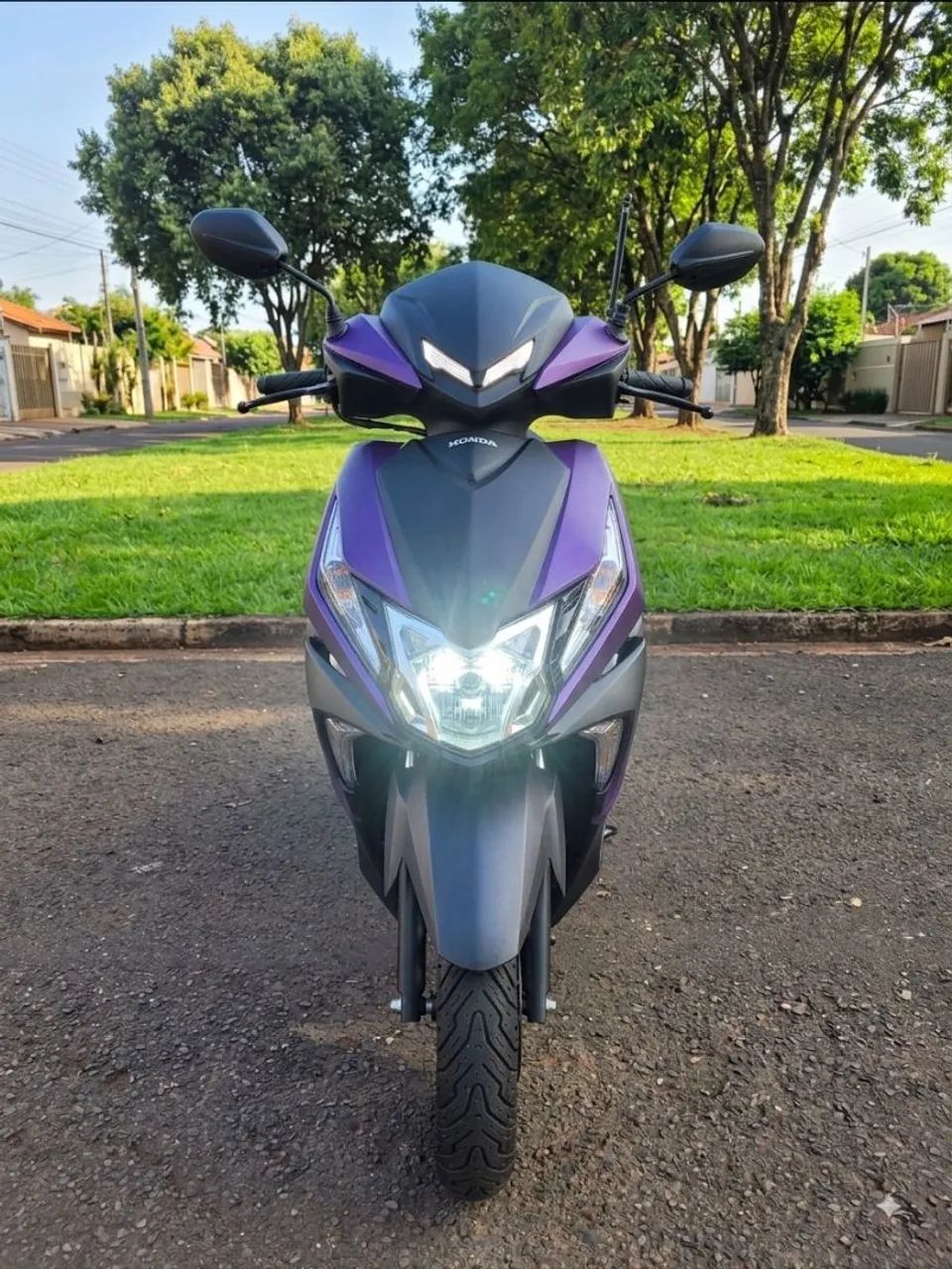 Honda Elite 125 Cor Roxa - ZERO - 2027 - Foto 6