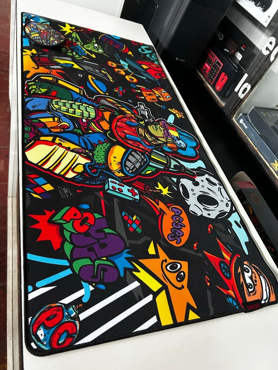 Mouse Pad gamer PCyes 90X40cm? - Foto 4