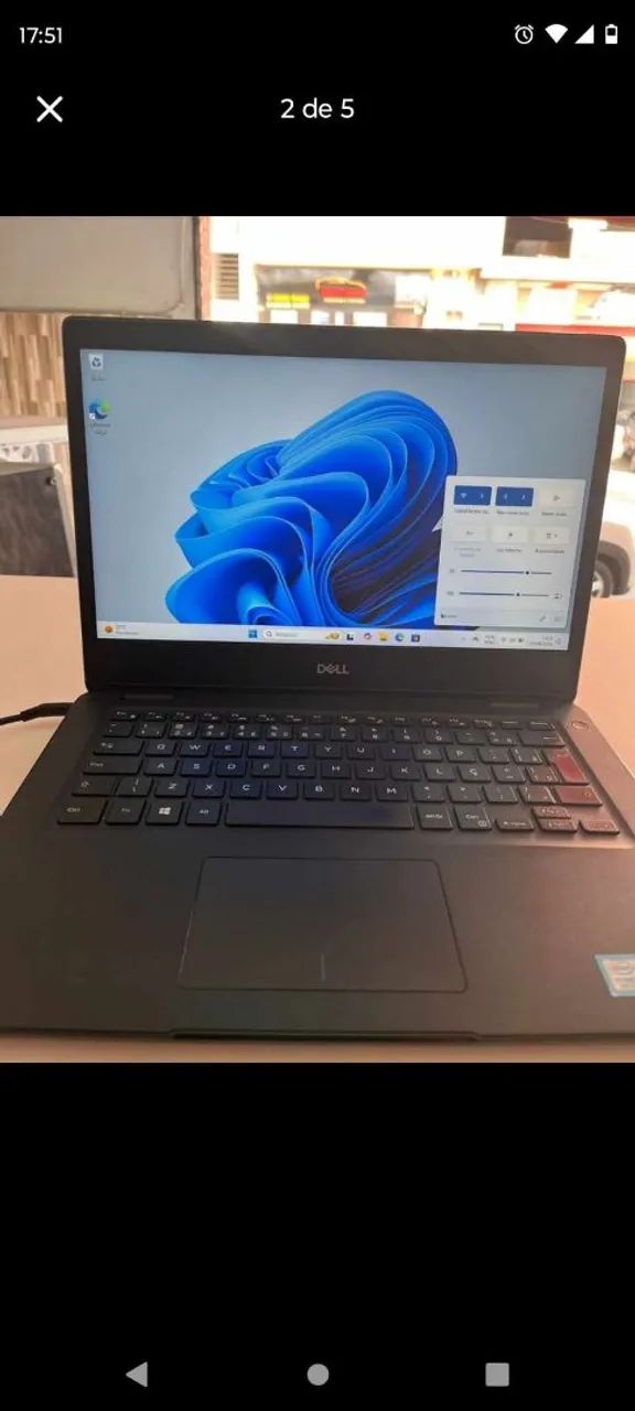 Dell core i5 8 geração bateria excelente. - Foto 2