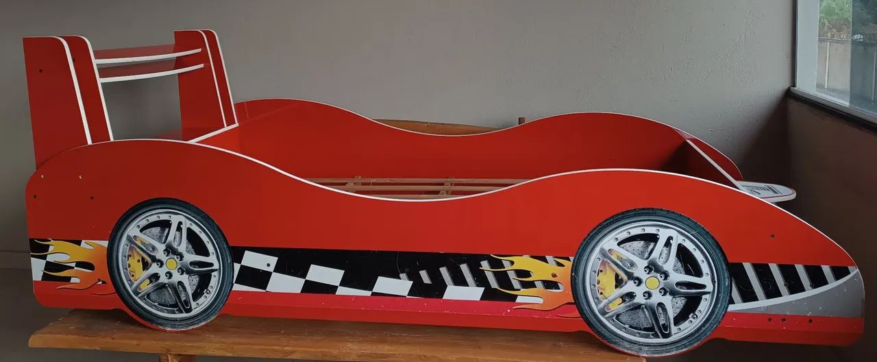 Cama infantil carro fórmula 1