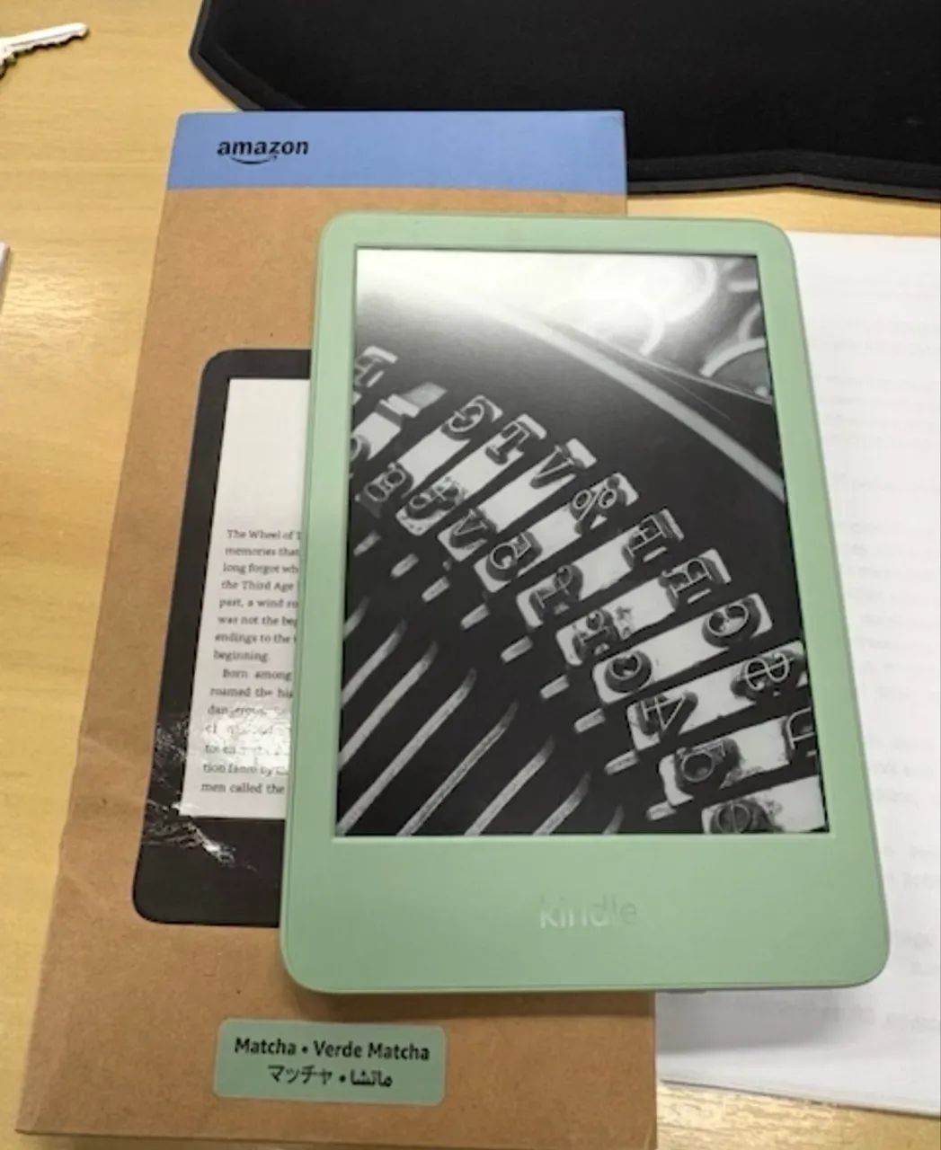 Kindle 11º geração verde Matcha 16 GB 