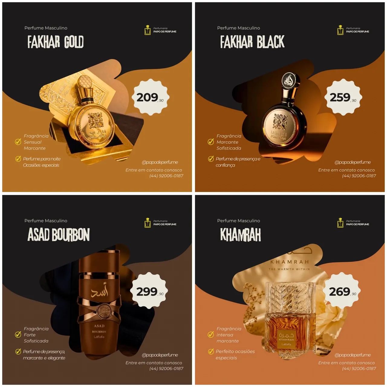 Perfumes Árabes Originais ?
