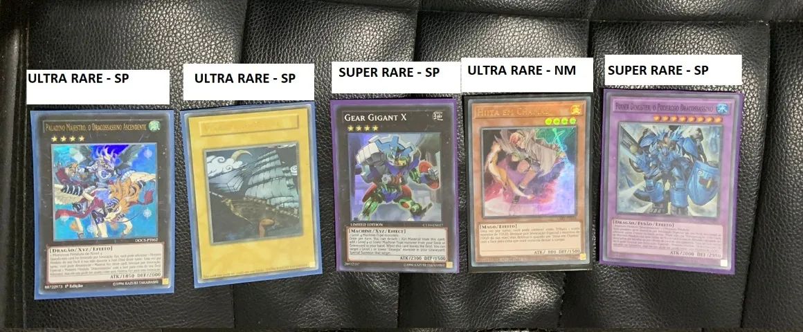 Lote de cartas Super e Ultra rare de Yugioh - Foto 4