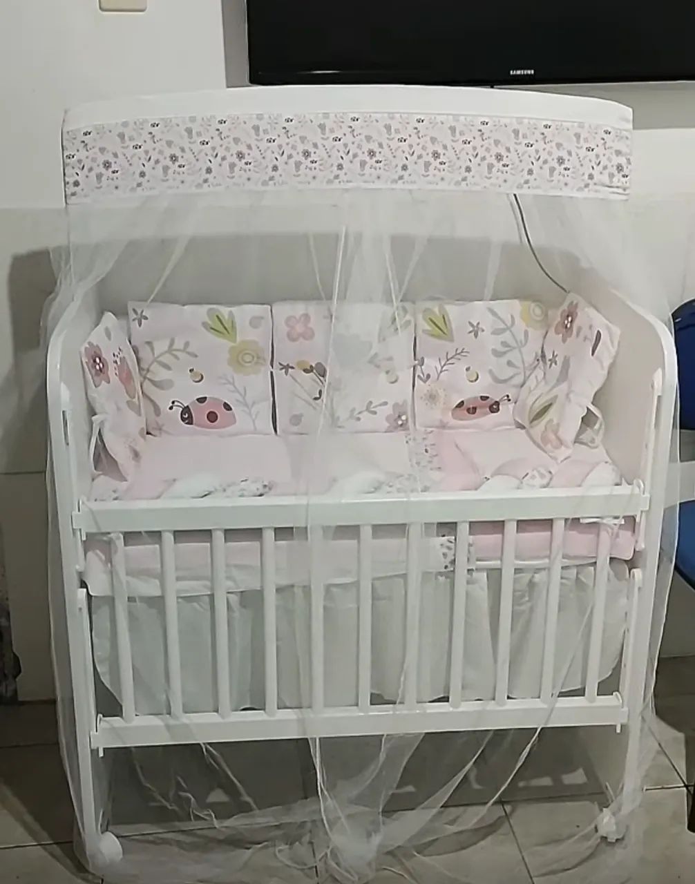 Mini berço completo