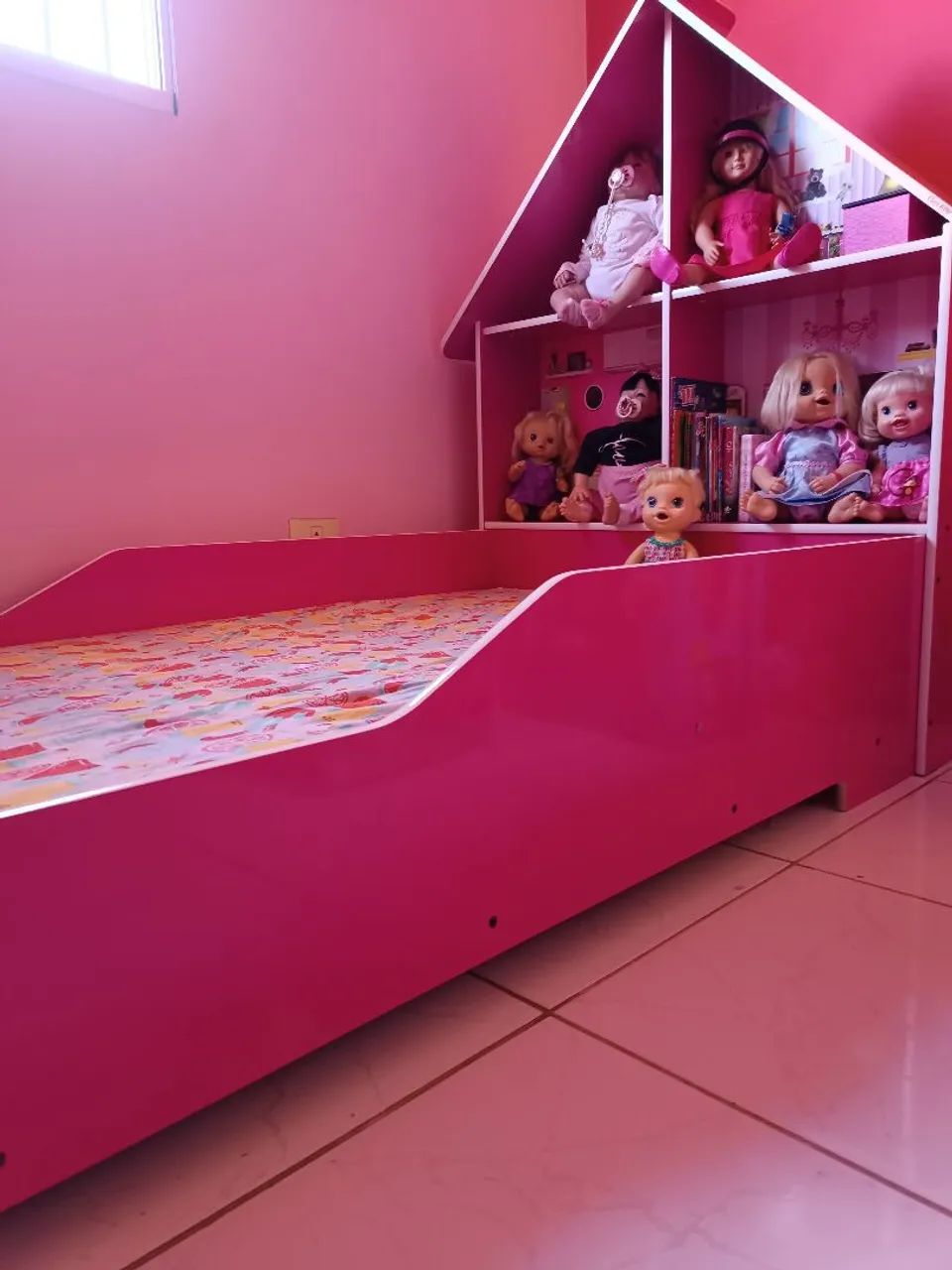 Cama infantil completa com o colchão  - Foto 4