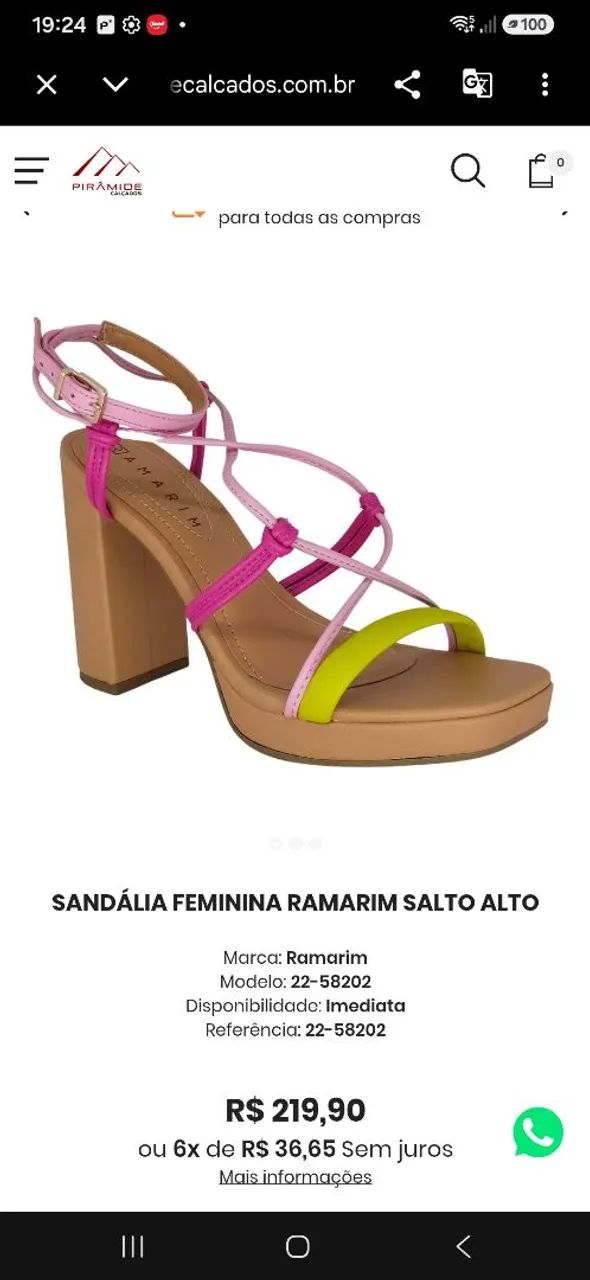 Sandalia da Ramarim - Foto 4