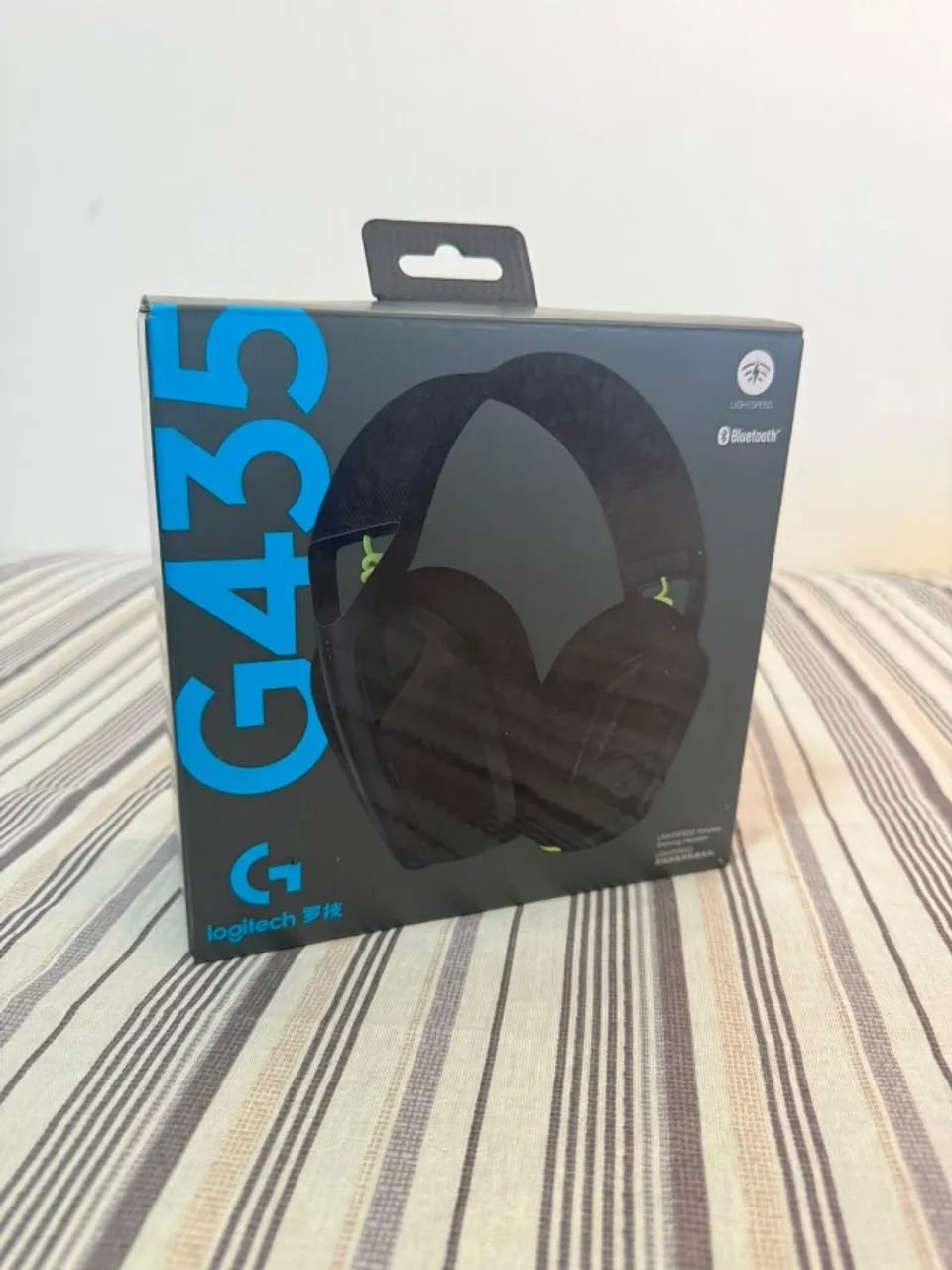 Headset Gamer Logitech G435 LIGHTSPEED - Completo com Caixa (funcionando 100%)