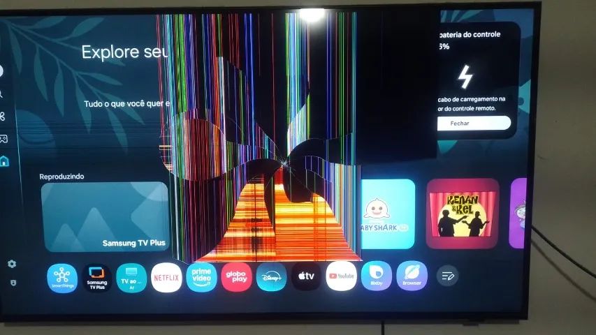 Televisão Samsung Crystal 43 polegadas 