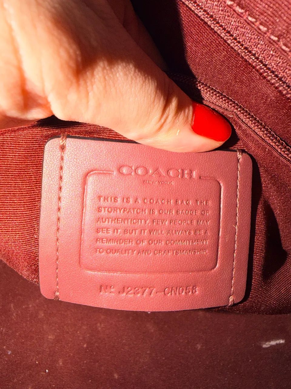 Bolsa Coach Tote Signature Original  - Foto 3