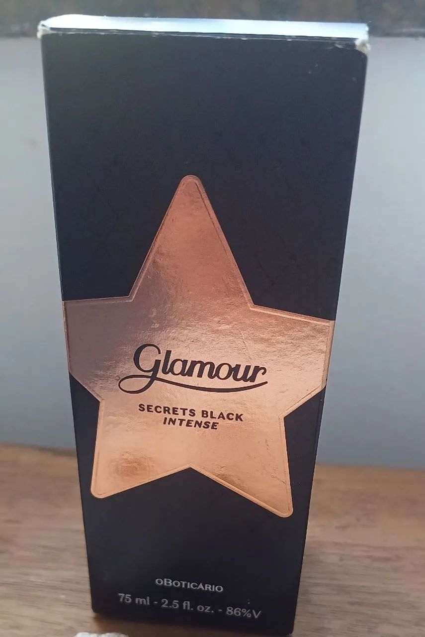 Perfume glamour secrets black intense 