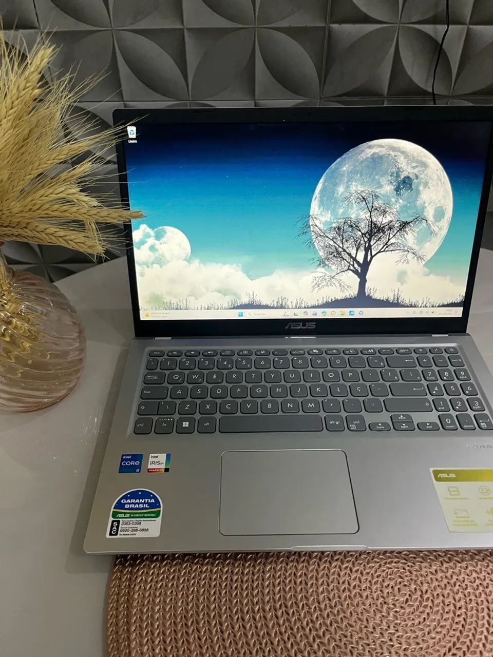 Vendo Notebook Asus i5-1135G7 8GB Ram SSD NVMe 256 GB Placa:Intel
