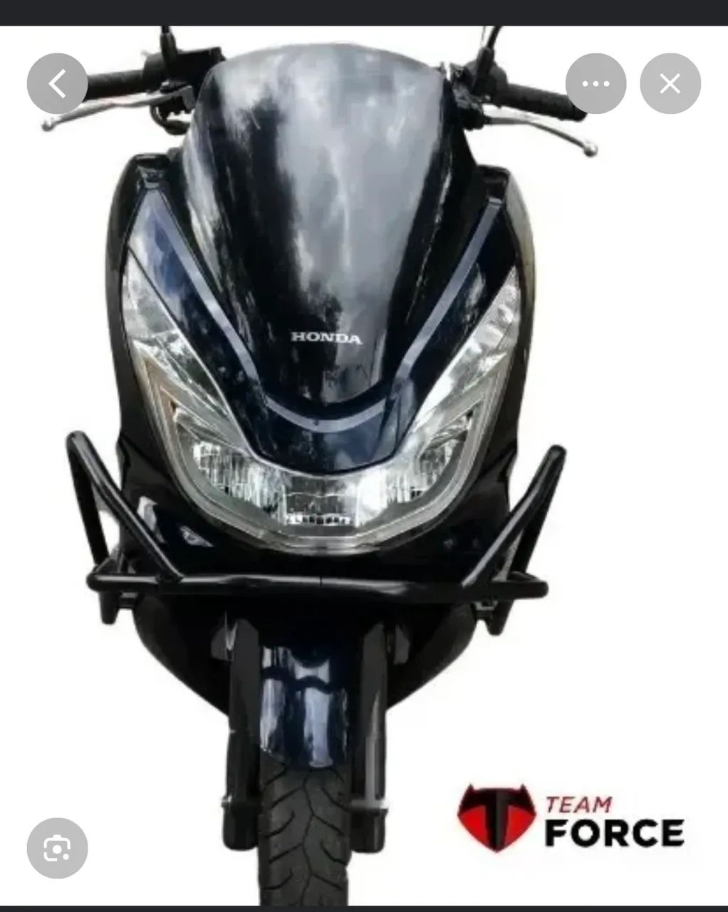 Protetor Carenagem Ferro Tforce Honda Pcx 150 2016 2017 2018 - Foto 2