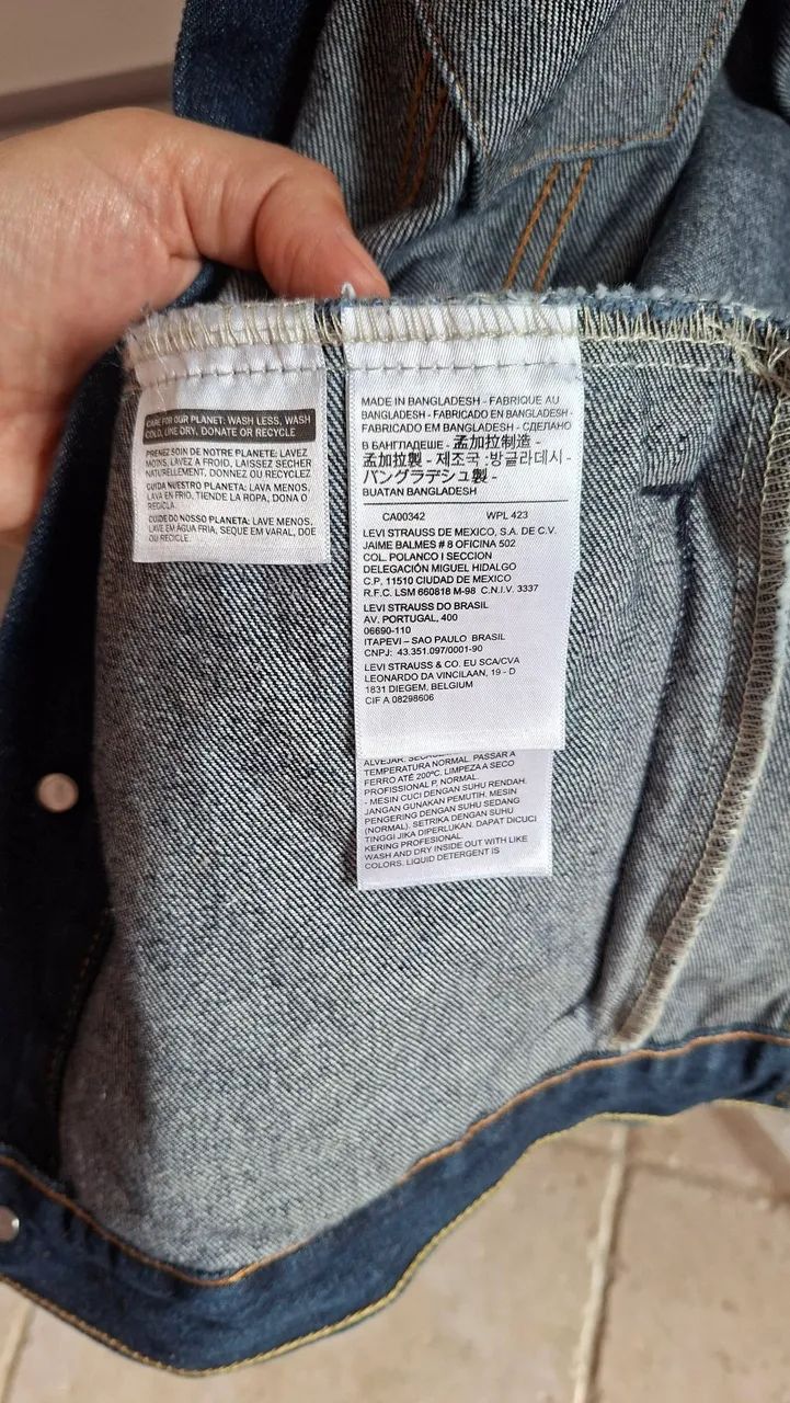 Jaqueta jeans Levis - Foto 2