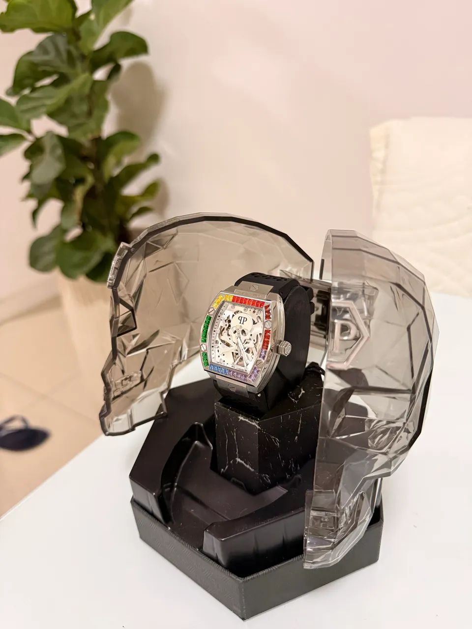 Relógio Philipp Plein The Skeleton 44mm - Foto 4
