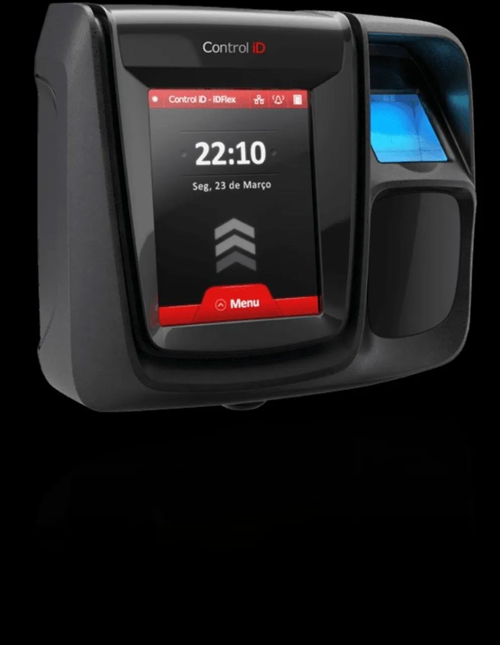 Controlador De Acesso Biométrico iDFlex Control ID Touchscreen RFID Senha Ethernet - Foto 2