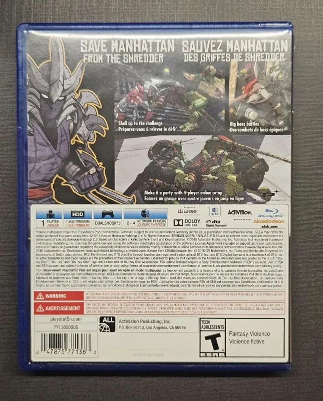 TEENAGE MUTANT NINJA TURTLES MUTANTS IN MANHATTAN ORIGINAL
