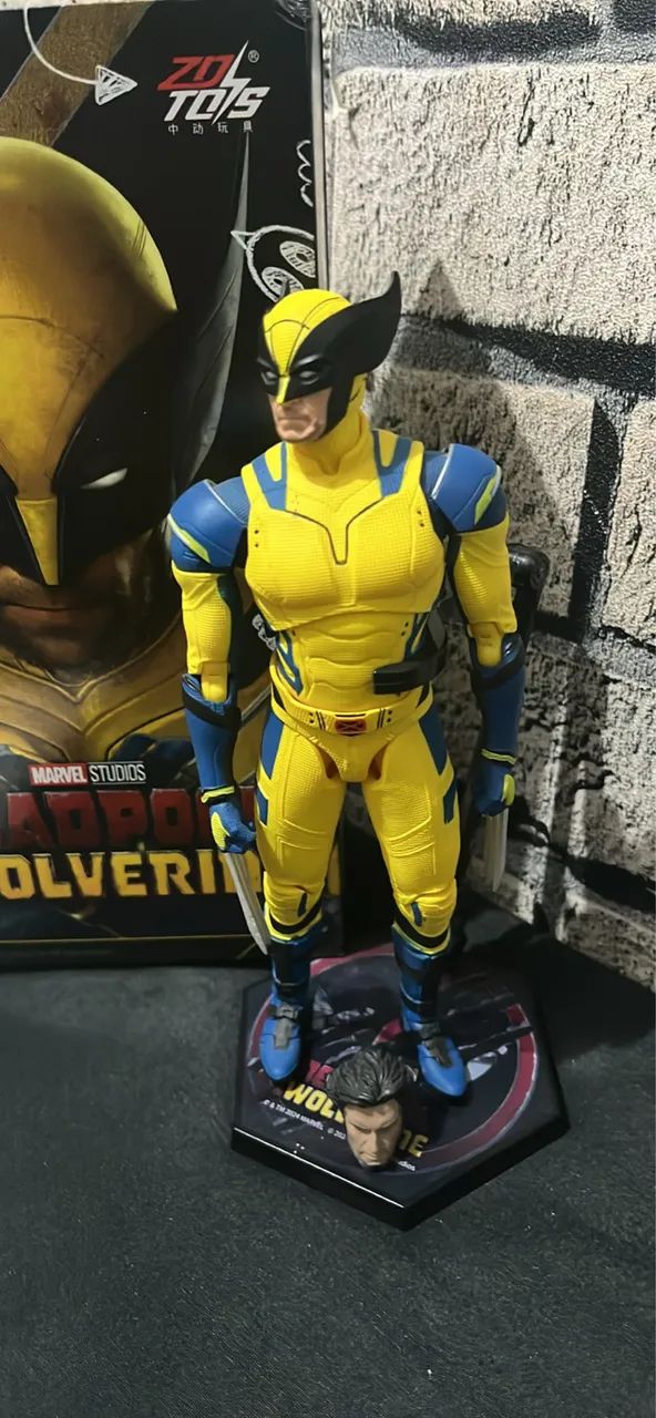 Wolverine + head Extra Logan Zd toys  - Foto 2
