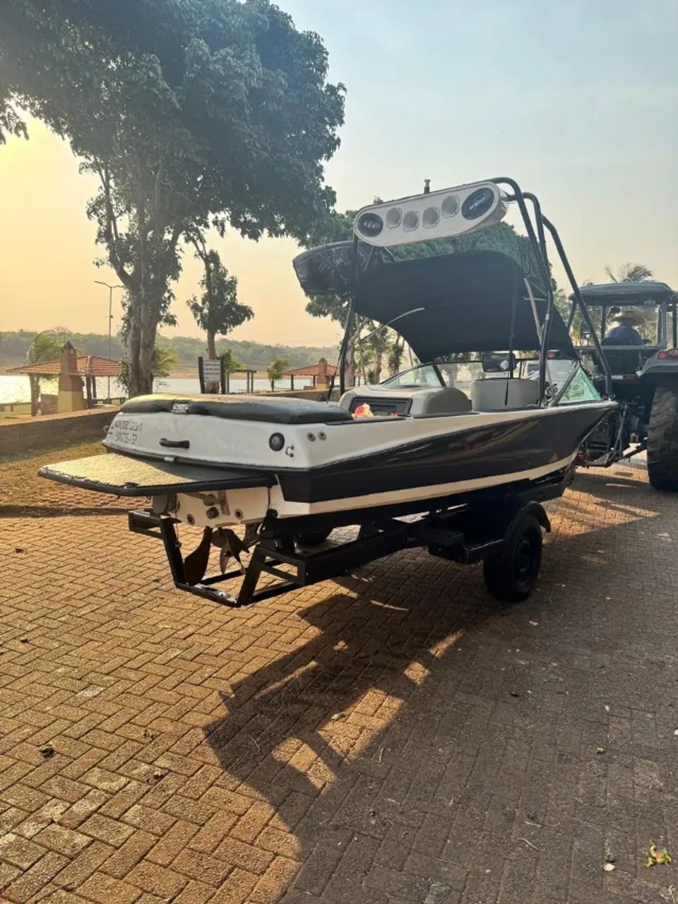 lancha Esquimar 2003 wakeboard torre lastro
