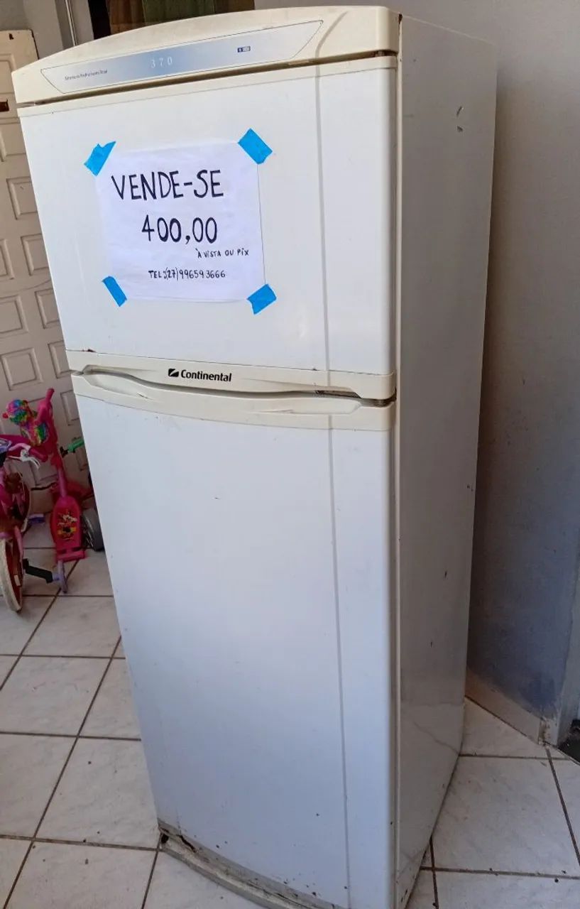 GELADEIRA DUPLEX CONTINENTAL