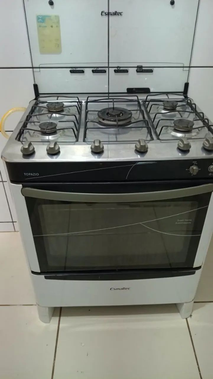 Fogão 5 bocas e micro-ondas 34L - Foto 2