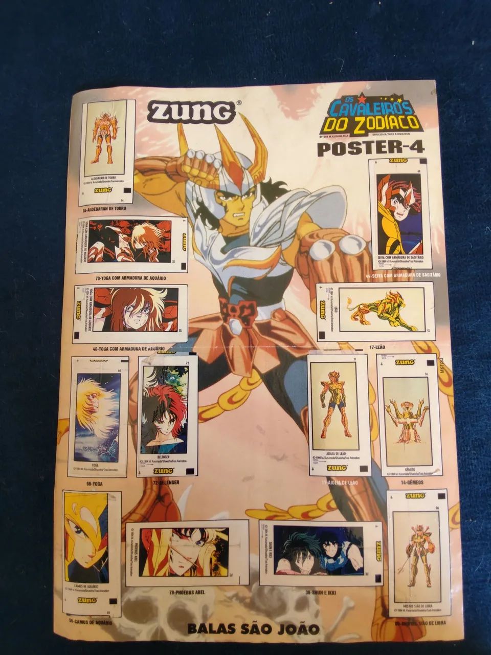 Coleção com 6 posters das balas são João  - Foto 4