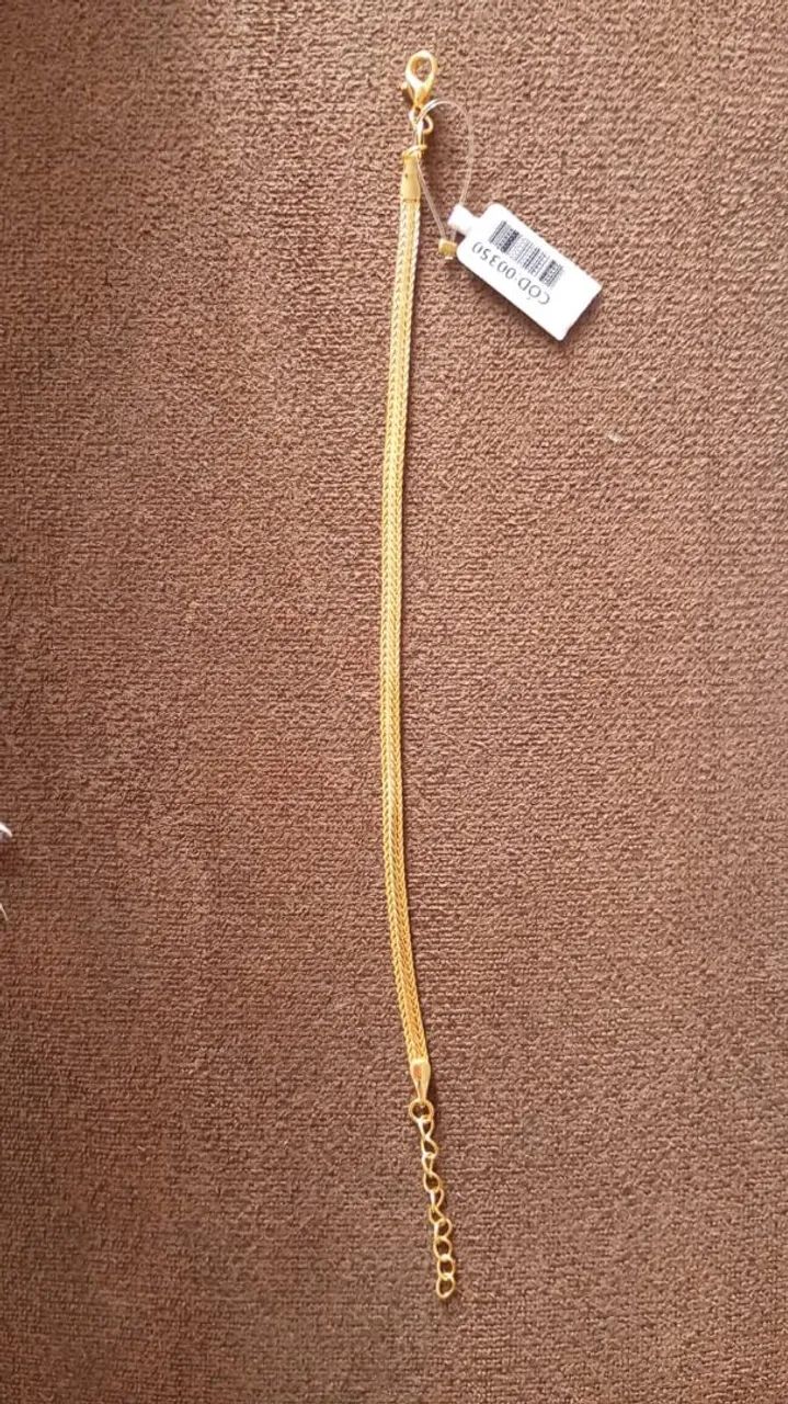 Vendo pulseira 18k