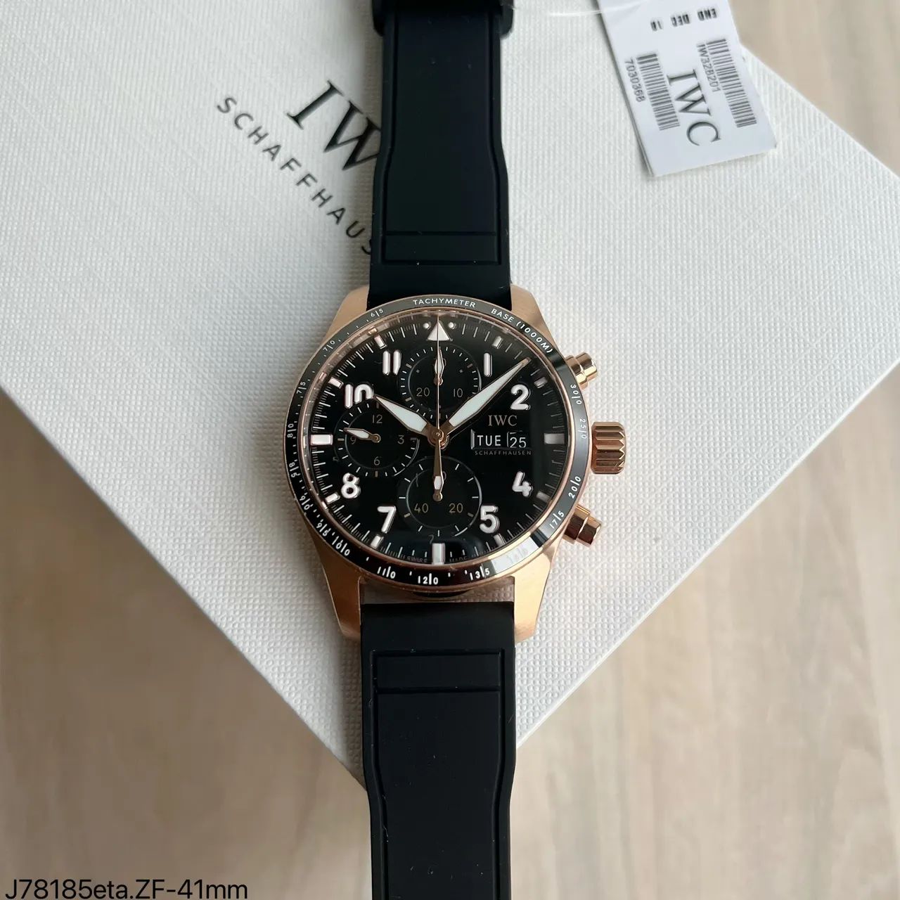 Relógio IWC Aviador Performance Cronógrafo formula 1 43mm ETA - Foto 2