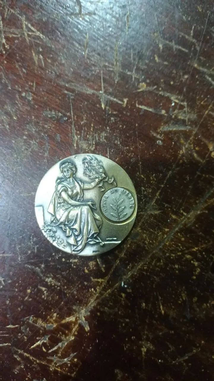 Moeda Jubileu De Prata  - Foto 2