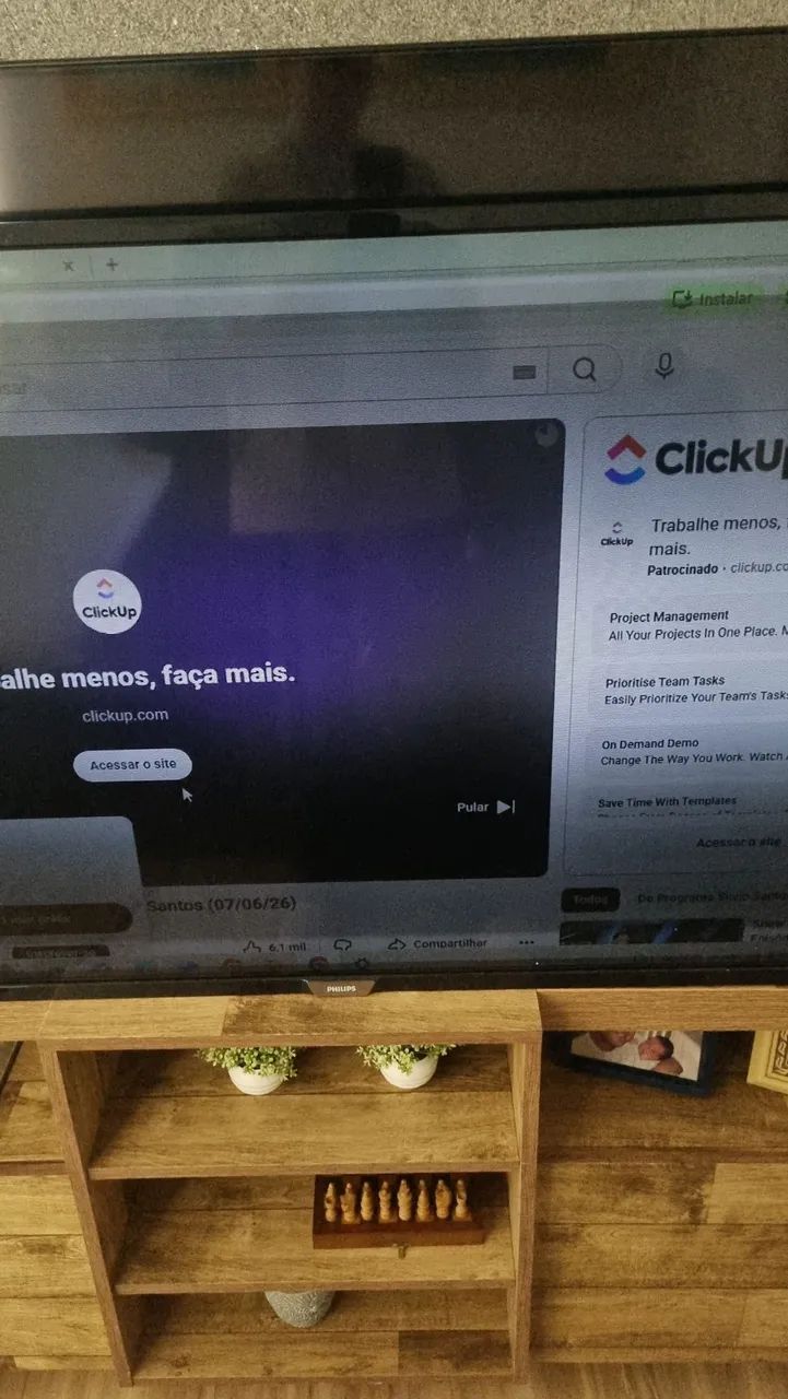 VENDO TV 50" COM DEFEITO - Foto 4