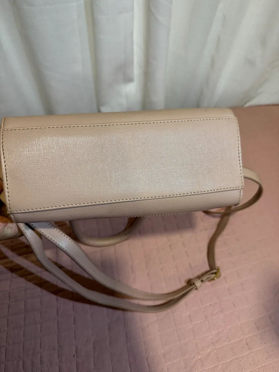 Bolsa Carmen Steffens Original- Cor nude/bege/marrom - Foto 2