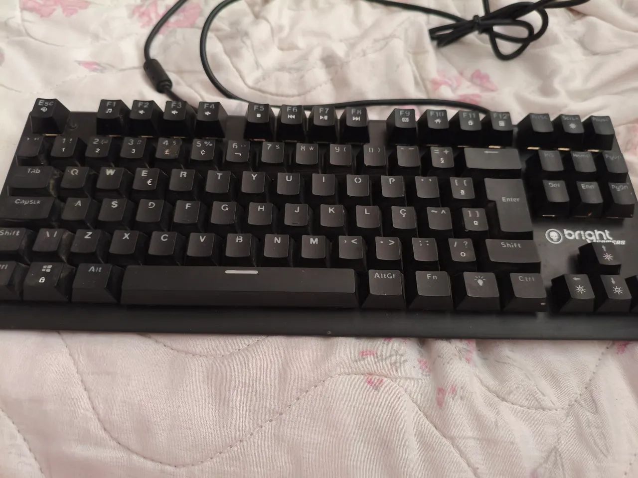 Teclado Mecânico Switch Azul Bright Gamers - Foto 3
