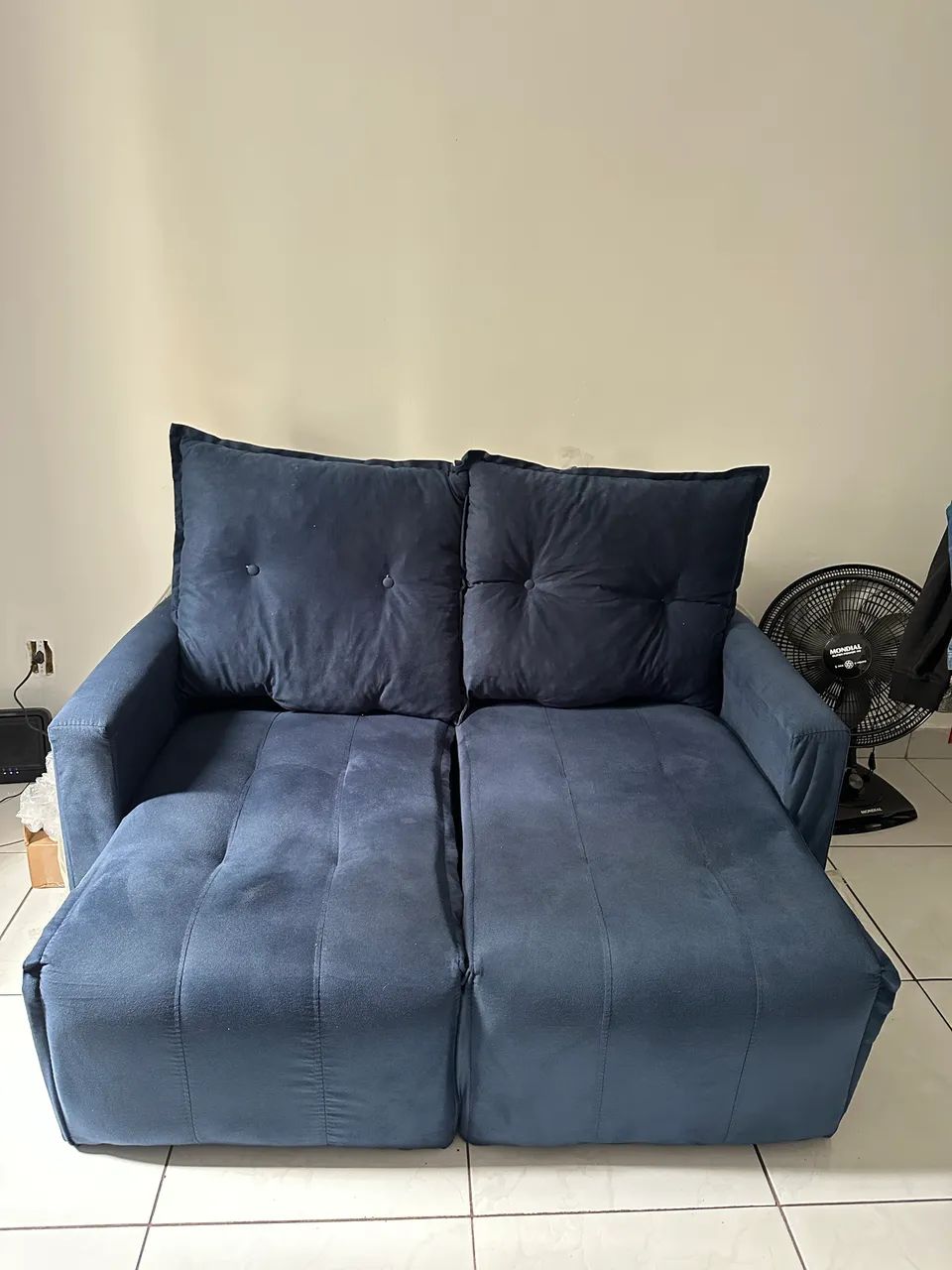 SOFÁ RETRÁTIL NOVÍSSIMO (APENAS 3 MESES DE USO) - Foto 2