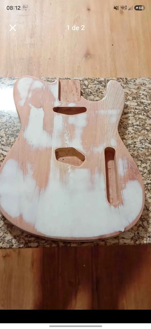 Corpo telecaster em cedro 